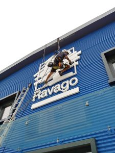 Logo 3D Ravago montaj