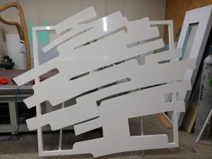 semn 3D aluminiu RAVAGO