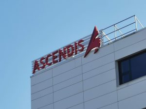 Ascendis litere Aluminiu rooftop